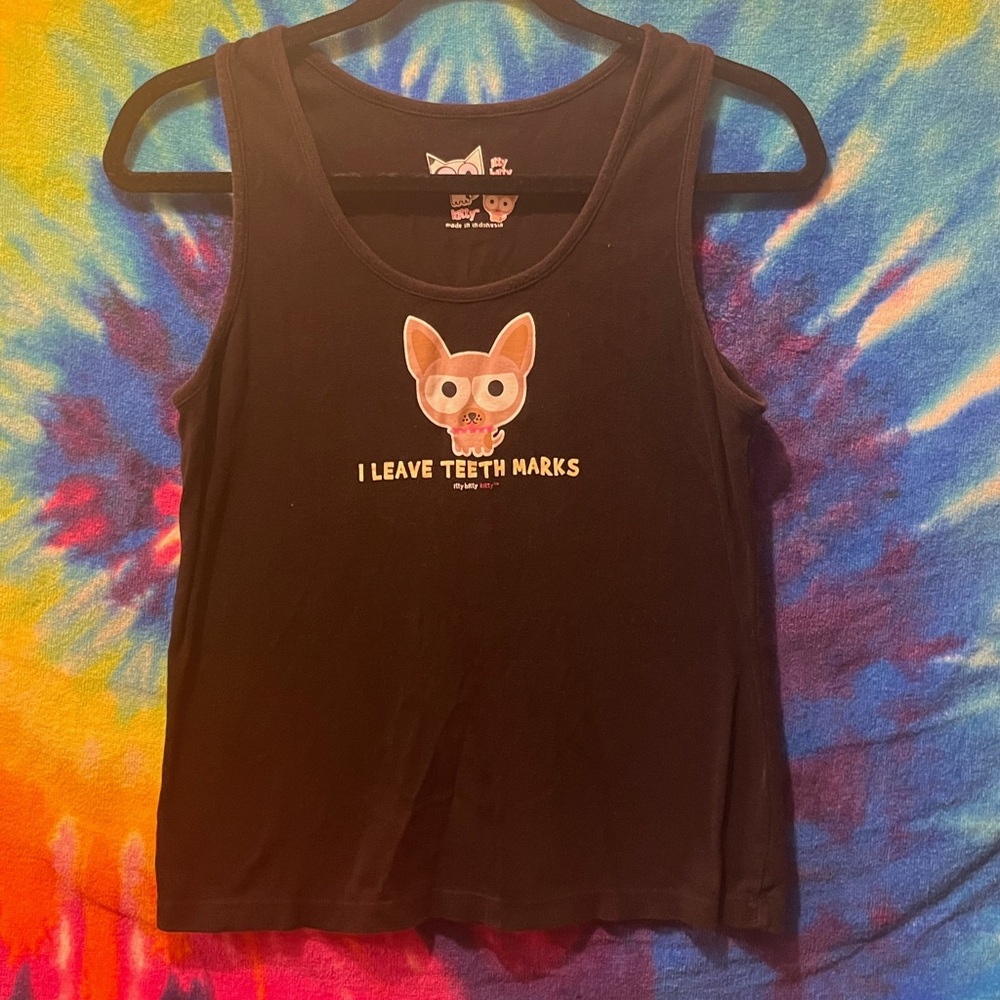 VINTAGE y2k women’s itty bitty kitty tank
